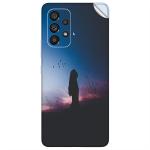 GADGETSWRAP Printed Vinyl Skin Sticker for Samsung Galaxy A53 (5G) - afterglow avian backlit birds
