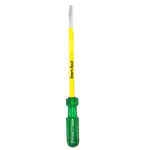PERFECT TECH 8 Inch (200x8mm Screwdriver | Steel 2 in 1 Screw Driver | Electrical Works | Hand Tools | Screwdriver Set Tools Kit | Green & Yellow (808)