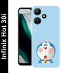 BeauCase Multicolor Silicon Grip Case Mobile Back Cover for Infinix Hot 30i