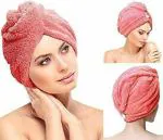Astern Multicolor Microfiber Hair Towel
