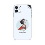 GADGETSWRAP Printed Vinyl Skin Sticker for Apple iPhone 11 - superboy
