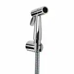 Clay Plus Premium Grade Heavy Duty ABS Health Faucet With Flexible Tube and Wall hook