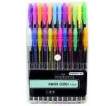 Qatalitic Glitter Pens | Neon &Amp; Metallic Pens | Set Of 24 Neon Gel Pens | For Diy Art &Amp; Crafts (Sketching, Drawing &Amp; Painting Purpose) Ass