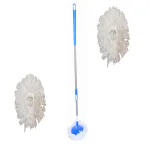 Ayush Premium Home Mop Head and Rod With extra refill