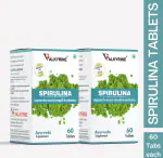 VALKYRINE Spirulina - 120 Tablets(Pack of 2)