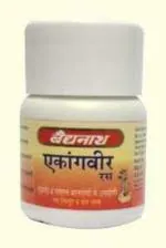 Baidyanath Ekangvir Ras, 40 tablets (pack of 3)