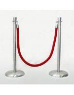 LADWA Solutions Inc Q Please (Q Manager), Classic Post (Red, Stainless_Steel)