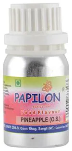 Papilon Food Flavours & Colours Concentrated Artificial Food Flavour, Pineapple, 50 ml