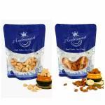 Andramart- Super Combo offer 500 gm | Whole Cashew 250 gm + White Raisins 250 gm | 2 x 250 gm | KAJU | KISHMISH