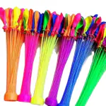 Webelkart Premium Holi Water Balloon Pack of 10-222 Pes Magic Water Balloon Fasting Filling Balloons for Holi Festive (MultiColor)