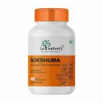 LA NATURE'S WE CARE YOUR HEALTH Gokshura Extract 500 mg 60 Veg Capsules Boost Muscle Strength and Vitality