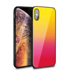 Foso Iphone Xs Max Multicolor Tempered Glass Back Cover 17.4 x 9.4 x 0.8 cm