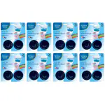 Wonder Fresh Flushmatic In-Cistern Toilet Cleaner Tablet | Flush Tank Cleaner Block | Ocean Blue Fragrance | 3x Action Formula | 100g solo -Pack of 8