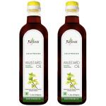Rejuve Cold Pressed Mustard Oil, 1 L Each (Pack Of 2)