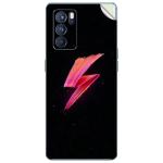 GADGETSWRAP Printed Vinyl Skin Sticker for Oppo Reno 6 Pro - Lightning Logo