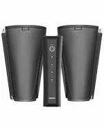 AGARO Corded Air Compression Leg Massager for Pain Relief and Blood Circulation Black