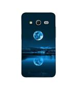 Casotec Moon At Night Design 3D Printed Hard Back Case Cover for Samsung Galaxy Core 2 G355H