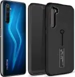 CarryWrap Back Cover for Realme 6 Pro (Black, Dual Protection, Pack of: 1)
