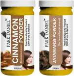 Park Daniel Pure And Natural Cinnamon Powder And Jatamansi Powder, 100 G Each (Combo Of 2) |Hair Care|Dandruff Control hair Powder|Healthy Strong Hair Mask
