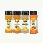 HerbsHi Cheese Combo | Cheddar Cheese Powder (55gm), Peri Cheese (55gm), Sour Cream Wasabi Cheese (55gm), Cheese & Paprika (55gm) | Seasoning for Popcorn, Pasta, Pizza, Nachos, Fries