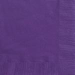 Tiki Times Deep Purple Luncheon Napkins 33cm x 33cm 20pk