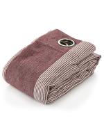 Saral Home Maroon Cotton Door Curtains Set of 2 - 4x7 feet