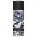 Rust-Oleum AUTOMOTIVE 276779 PEEL COAT Temporary Peelable Coating Spray Paint Matte Black, 312 grams