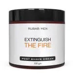 RUBAB MEN After Shave Balm Cream for Men - Extinguish the Fire