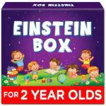 Einstein Box for 2 Year Old Baby Boys and Girls, Learning and Educational Gift Pack of Toys and Books, Multicolour