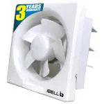 iBELL VF250W Ventilation, Exhaust fan for Home, Office, Kitchen and Bathroom with 250mm Sweep,RPM: 1300 (10 inches, White)