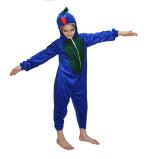Kaku Fancy Dresses Peacock National Bird Costume -Multicolour, 5-6 Years, For Boys & Girls