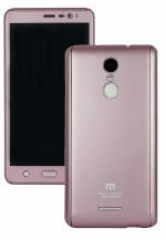 Heartly 2 Pcs Design Double Dip Flip Hard Shell Premium Bumper Back Case Cover for Xiaomi Redmi Note 3 - Rose Gold