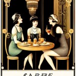 Love Creation 12x18 Size poster print for creative wall art- roaring-twenties-art-print-set-10592(Non Sticker)