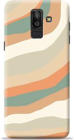 Swagr Multicolor Plastic Shock Proof Back Cover For Samsung Galaxy J8