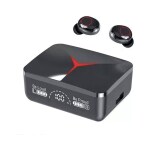 CHAKAM M90 Pro TWS Earbuds Bluetooth 5.2 Type-C with Power Bank Charge Your Phone, 280 Hours Playback (Charging case Backup) Earbuds with Smart LED Display, Waterproof Built-in Mic (Black)