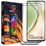 BizzBoxx | Screen Guard | vivo Y200 5G, Y200 5G, vivo Y 200 5G, Y 200 | With Installation Kit (Pack of 2)