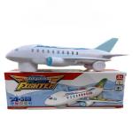 AB TOY WORLD Air Plane Toy Lights & Sound Boys/Girls, Battery Operated Plane with Universal Wheel (Doesn'T Fly) - 3 Years and Up