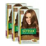 Streax Golden Blonde Hair Color For Men And Women, 120 Ml (Pack Of 3)