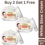 Liosa Whitening Cream For All Body Fairness Natural Touch Of Whitening Skin Uv Protect Hydration For All Skin Face Cream For All Types Of Skin Whitening Booster Cream Pack Of 3 (50 Ml)