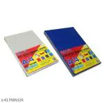 GMP A4 PVC Book Binding Sheet Sand Matte-Set (Pani+Blue)