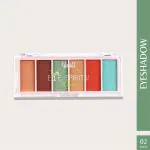 Glam21 Eye Spirits Eyeshadow Palette 4 Highly Pigmented Shades Matte & Shimmer Finish - Mojito
