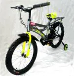 NAJIF MTB Ranger Bicycle 12 T Mountain Cycle  (Single Speed, Green/Yellow)