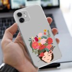 Emble Designer Clear Tranperant Silicone Case For IPhone 12 Mini -Design A19 ( TPU | Soft , IPhone 12 Mini | Multicolor )