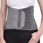 Accusure Grey Abdominal Support Tummy Trimmer Abdominal Belt Compression (XXXL)
