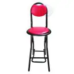 Streetup India 24 Inch Seating Height Folding Stool Chair for Kitchen/Restaurant/Shop Counter/Cafe