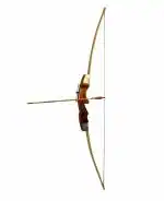Zoltamulata Very Big Real Indian Brown Bow and Arrow for Home Decor with Length (66 inch)