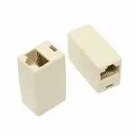CABLES MASTER RJ45 8P8C CAT5, CAT5E, CAT6 Female to Female (LAN) Network Cable Coupler (Pack of 2)
