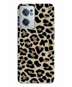 BHAI COVER OnePlus Nord CE 2 5G Multicolor Polycarbonate Cheetah Art Print Stylish Designer 3D Printed Mobile Phone Back Cover