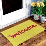SKAP Yellow Welcome Mat 38 x 58 cm (SDM09)