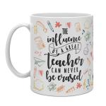 Indigifts The Influence Of A Great Teacher Printed Coffee Mug 330 ml - Teachers Day Gift, Gift For Teachers By Students, Gift For Teachers Special, Teacher Day Gift Items